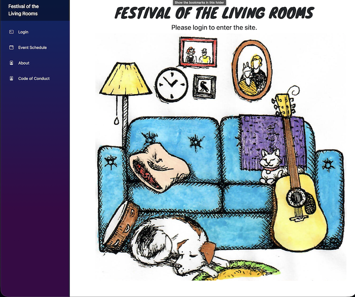 Festival Home page